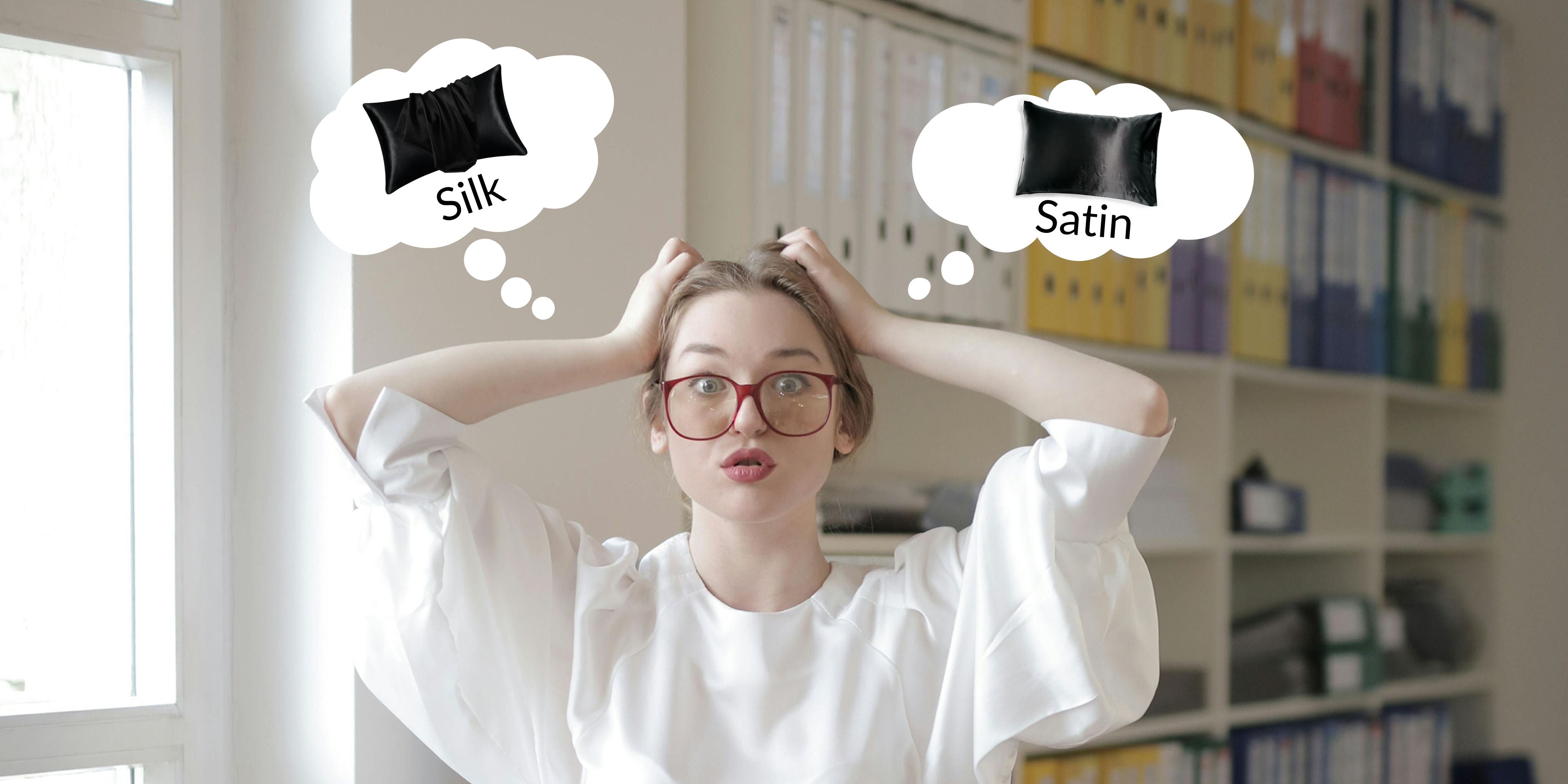 Silk vs Satin Pillowcases: Guide to Key Features & Differences